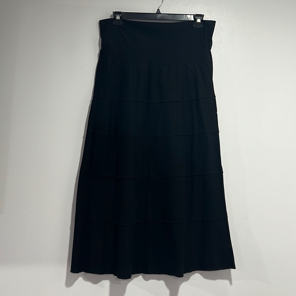 NWT Linen/Cotton Pull On Maxi Skirt Sz XL